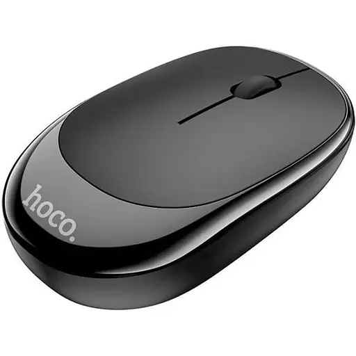 Беспроводная мышь Hoco DI04 Plus черный - фото 1