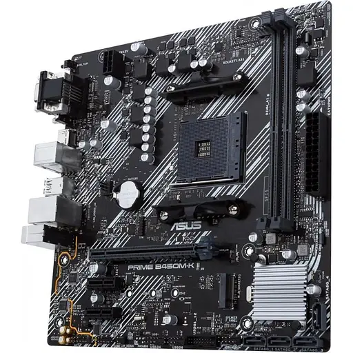 Материнская плата Asus Prime B450M-K II Socket AM4 - фото 4