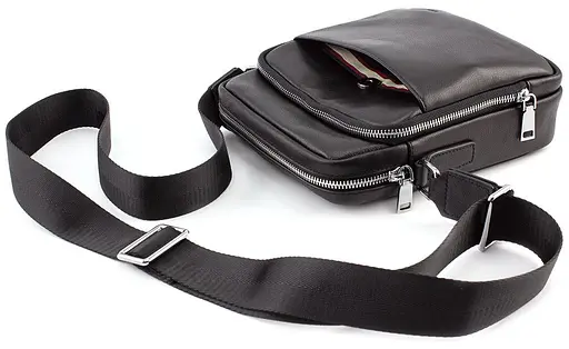 Шкіряна чоловіча сумка Marco Coverna 23х20х7 см sum0023796 - фото 9