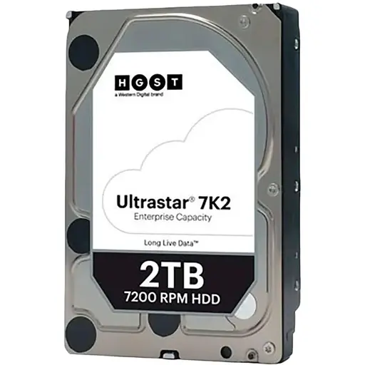 Жесткий диск Western Digital HGST Ultrastar 3.5 2 Tb 7K2 (HUS722T2TALA604, 1W10002) - фото 1