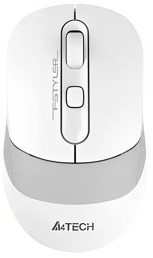 Беспроводная мышь A4Tech Fstyler FB10CS Wireless Grayish White (FB10CS (Grayish White)) - фото 1