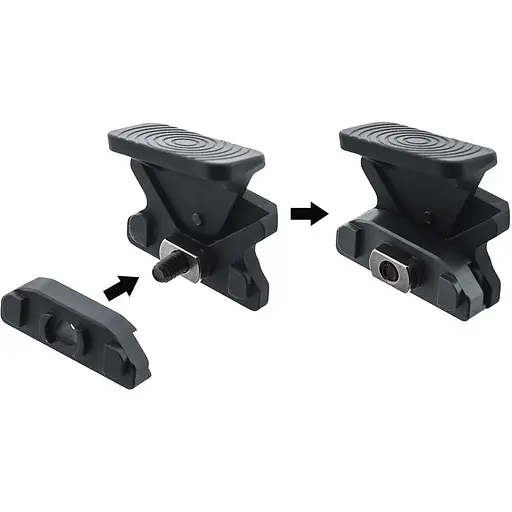 Упор Leapers UTG Angled Mount на цевье M-LOK Black - фото 3