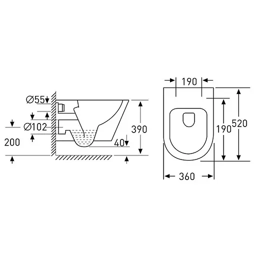 Комплект инсталляция 4 в 1 Volle Master Evo 212010 + унитаз Volle Nemo Rimless 13-17-316 с сидением Soft Close, Белый - фото 6