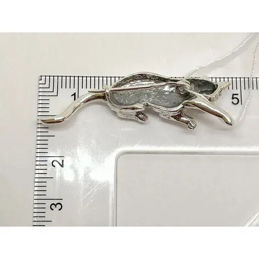 Срібна брошка Ірій. 9501 - фото 4