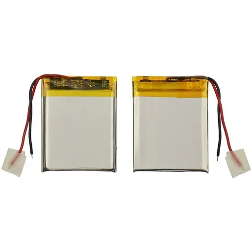 Акумулятор 503040P універсальний з контролером, 5 х 28 х 36 мм (450 mAh)/ для кейсів навушників, смарт годинника, MP3 плеєрів