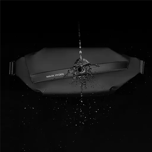 Сумка бананка Mark Ryden MR8331 водонепроницаемая (Черный) - фото 4