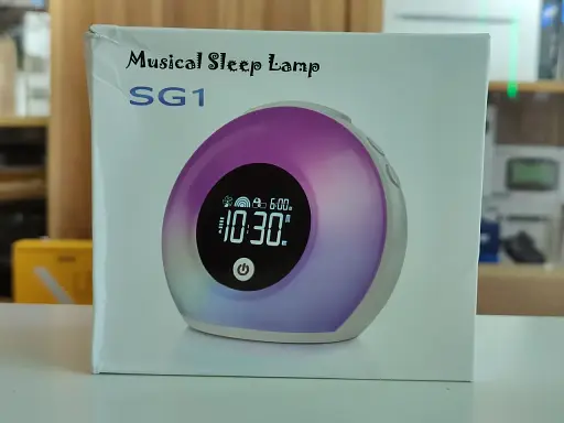 Акустика портативна колонка ночник с будильником SYLLABLE SG1 2000маг - фото 2