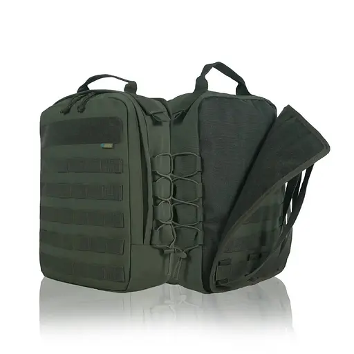 Рюкзак Kiborg Cordura штурмовой быстросъемный 10L Khaki (1000-k6035) - фото 2