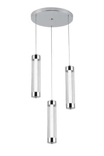 Підвісний світлодіодний світильник G 2664/3P 24W Хром