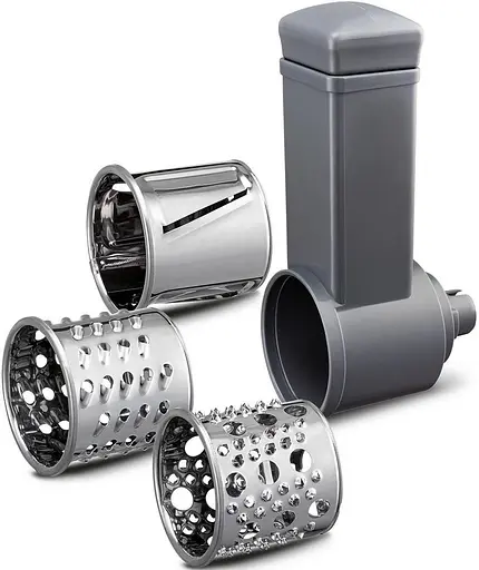 Tefal М'ясорубка HV1 7in1, 1400Вт, 1.7кг/хв, 2 решітки, насадка для ковбас, томатів, 3 терки, пластик, чорний - фото 8