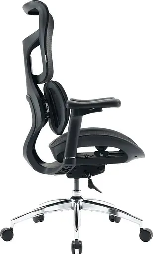 Ігрове крісло Sihoo DORO S100 Mesh Black (S100-M301) - фото 4