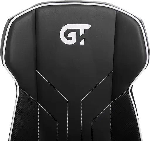 Геймерське крісло GT Racer чорне з білим (X-8007 Black/White) - фото 11
