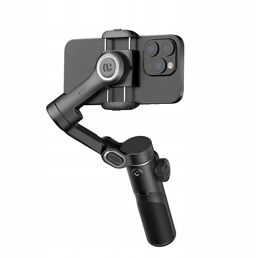 Триосьовий стабілізатор Aochuan Professional Gimbal Stabilizer for Smartphone Smart X2 чорний - фото 3