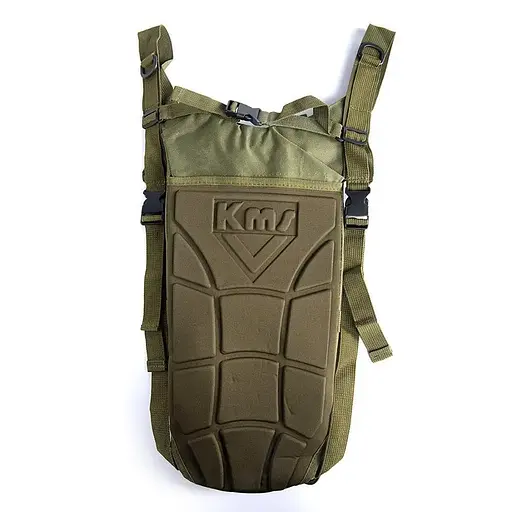 Тактическая питьевая система гидратор KMS (гидропак + рюкзак) Зеленый - фото 5