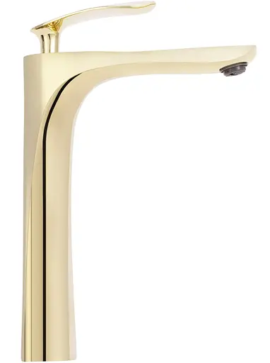 Смеситель для умывальника Rea Orbit высокий gold REA-B2051 Золотой - фото 3
