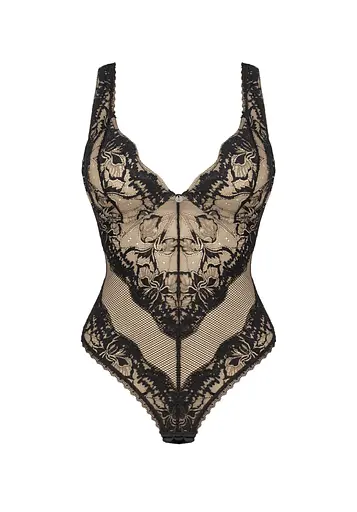 Боді Obsessive Olvidia M/L чорний - фото 5