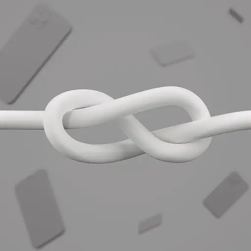 Belkin Кабель USB-A - USB-C силиконовый, с клипсой, 2м, белый - фото 5