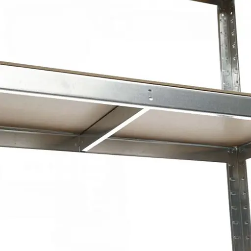 Стеллаж металлический 90x70x40 см ЦИНК 3 полки MДФ (5 мм) БОНА-ПРО - фото 2