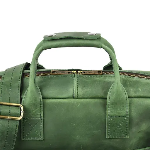 Мужская сумка для ноутбука 17" из натуральной кожи TARWA 33х43х9 см sum0028405 - фото 7