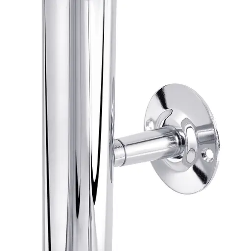 Рушникосушарка водяна Kroner Фокстрот ФП04 530x700 CV026886, Хром, боковое - фото 5