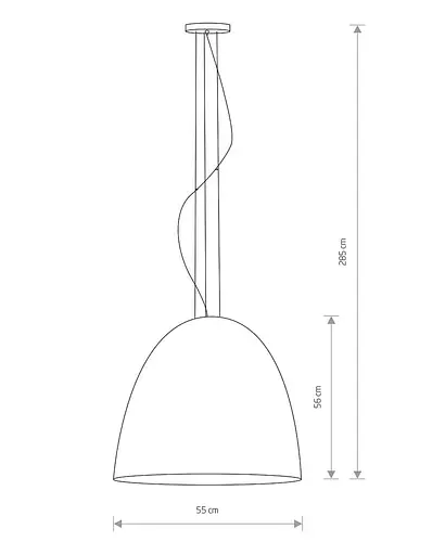 Подвесной светильник Nowodvorski 9024 Egg l - фото 2