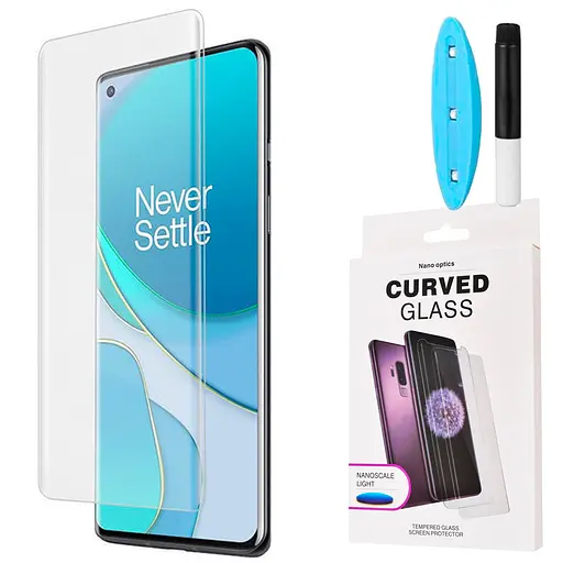 Захисне скло DK для Oppo Reno6 Pro 5G UV Curved 010276 clear 2 шт. - фото 3