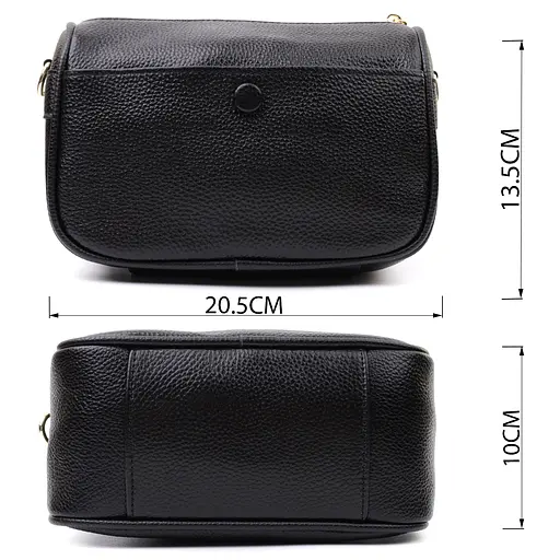 Кожаная женская сумка Vintage 20.5х13.5х10 см sum0026544 - фото 3