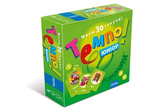 Настільна гра Granna Темпо Юніор (Tempo Junior) (укр.) (83026)