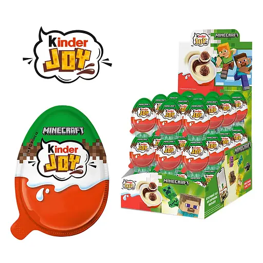 Набор Kinder Joy 10 шт Киндер Minecraft Майнкрафт по 20 г - фото 2