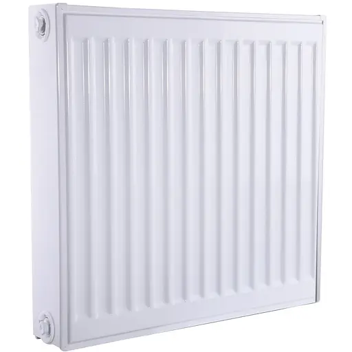 Радіатор сталевий панельний Queen Therm 22 бок 500x500, Білий - фото 1