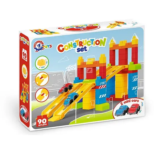 Набір-конструктор ТехноК 6825 з машинками для хлопчиків - фото 2