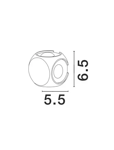 Вуличний світильник NOVA LUCE ZARI 9226214 - фото 2