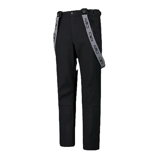 Штаны CMP Men's Softshell Ski Salopettes Black XXL (1097-34W4367-U901 54) - фото 3