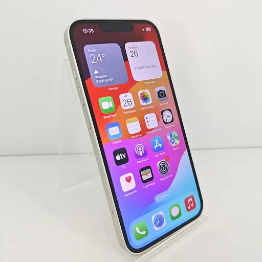 Смартфон Apple iPhone 13 128Gb Starlight A2633 (MLPG3ZD/A) (M5P6PXMKJK) Б/В - фото 3