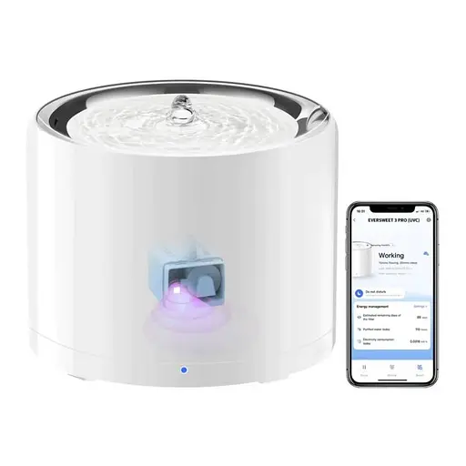 Смарт-поїлка Petkit Eversweet 3 Pro Water Fountain White (P4108) - фото 2
