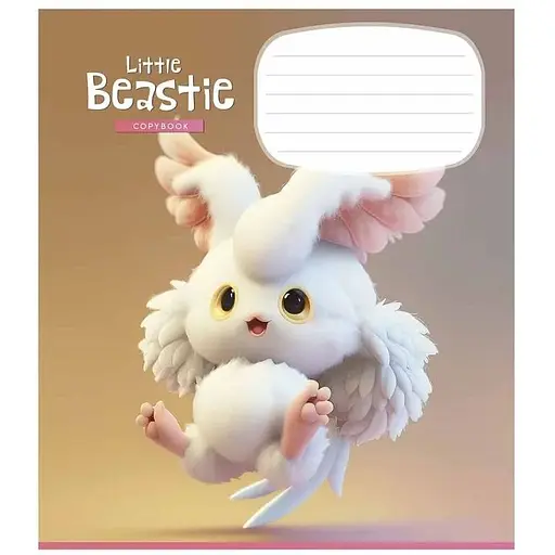 Зошит учнівський "Little beasties" Школярик 012-3248K 12 аркушів (482000647043203248)(SC) - фото 1