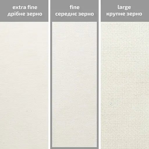 Полотно на підрамник Unico Unico у середнє зерно бавовна акриловий грунт - фото 7