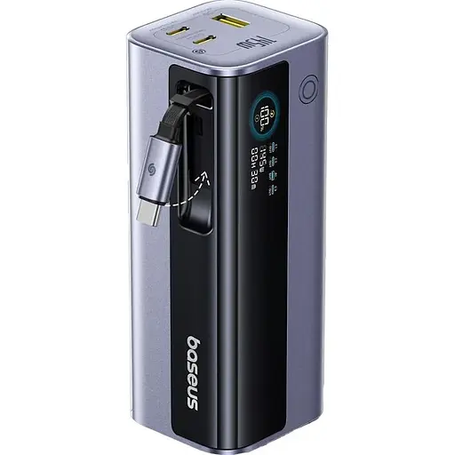 Зовнішній акумулятор Baseus EnerGeek GR11 20000mAh 145W Gray (E0027B01) [152268] - фото 2