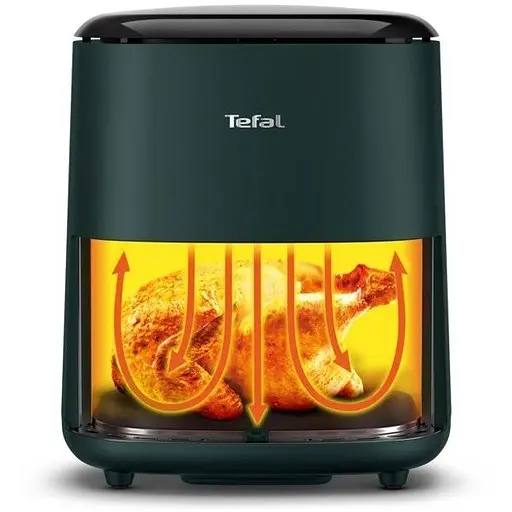 Мультипіч Tefal Easy Fry Max 1500 Вт темно-зелена (EY245310) - фото 4