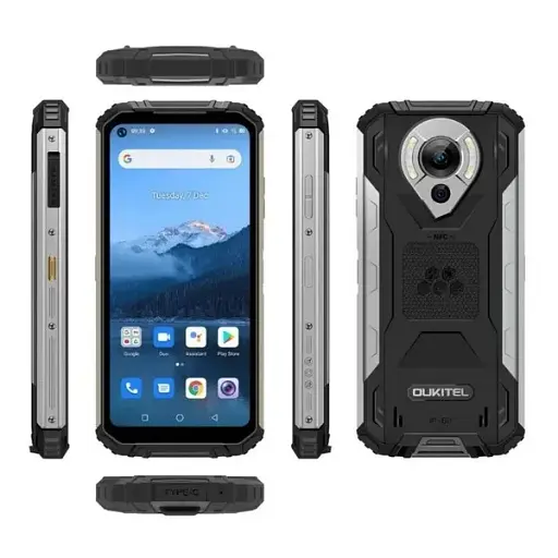 Захищений смартфон Oukitel WP16 8/128GB АКБ 10 600мАг Black - фото 1
