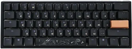 Клавиатура Ducky One 3 Mini Cherry MX Brown RGB Black UA (DKON2161ST-BUAPXCLAWSC1) - фото 2