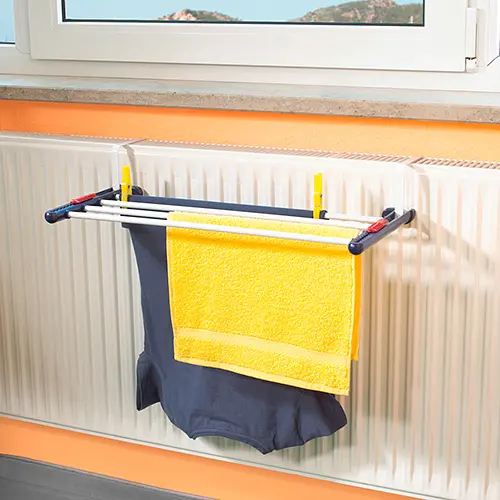 Каркас для сушіння білизни Leifheit Quartett Universal настінна (81410) - фото 4