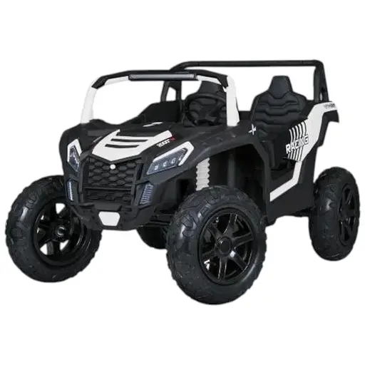 Електромобіль дитячий Bambi Джип M 5736AL-1 24V мотор 180W 24V14AH шкір сидіння USB білий