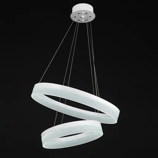 Потолочный светильник Brille подвесной светодиодный BR-962S/36W + 24W WH led - фото 4