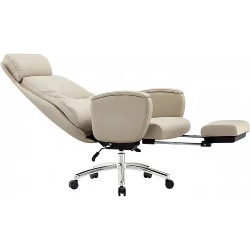 Офісне крісло GT Racer B-6657A Cream [140957] - фото 4