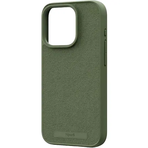 Чохол-накладка Njord Suede MagSafe Case Olive для iPhone 15 Pro Max - фото 2