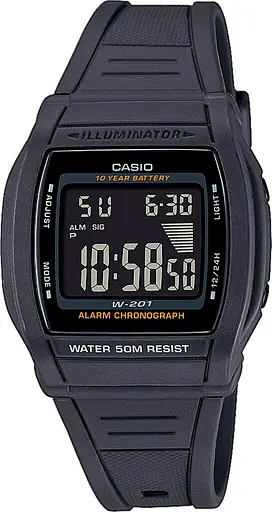 Часы Casio Timeless Collection W-201-1BVEG