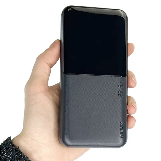 Павербанк Remax RPP-623 / 20000 мАг / до 22,5 Вт / USB-C+USB-A / PD+QC / Чорний - фото 5