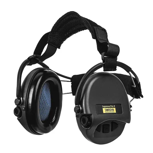 Активные наушники Sordin Supreme Pro X 76302-X-02-S с задним держателем