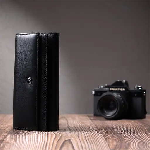 Кожаный женский кошелек ST Leather 18.5х9.5х3.5 см acs0029411 - фото 9